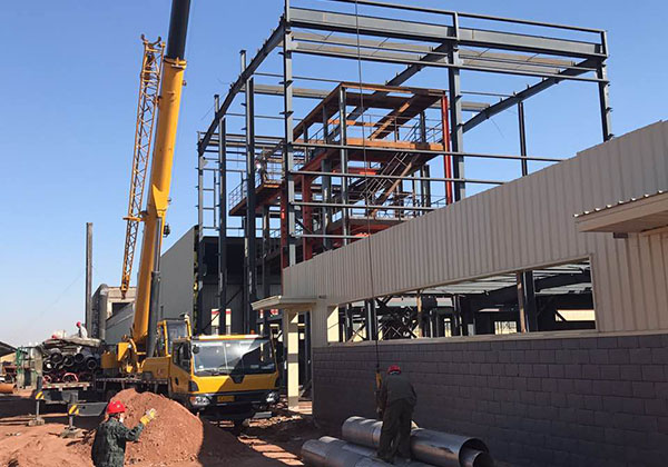 蒸發(fā)器生產廠家安裝現(xiàn)場