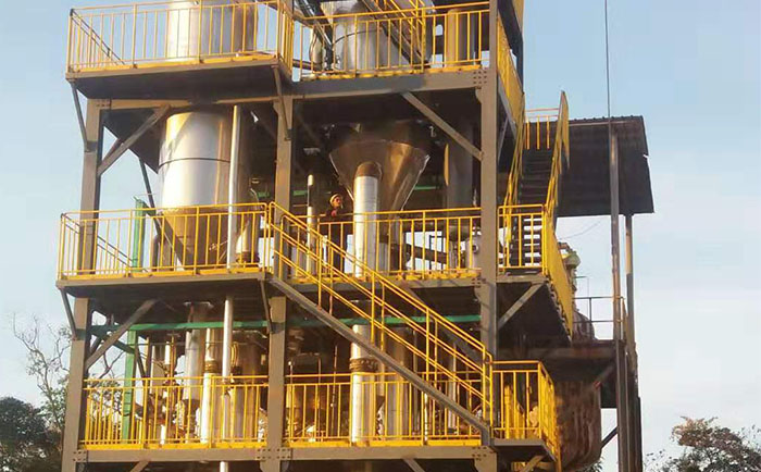 雙效強制循環(huán)蒸發(fā)器 雙效強制循環(huán)蒸發(fā)器